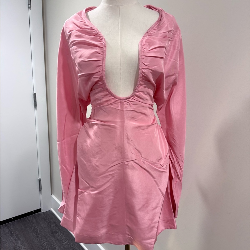 Elegant Pink Women's Dress